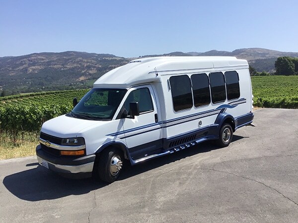 Club Car Style Shuttle | Platypus Wine Tours