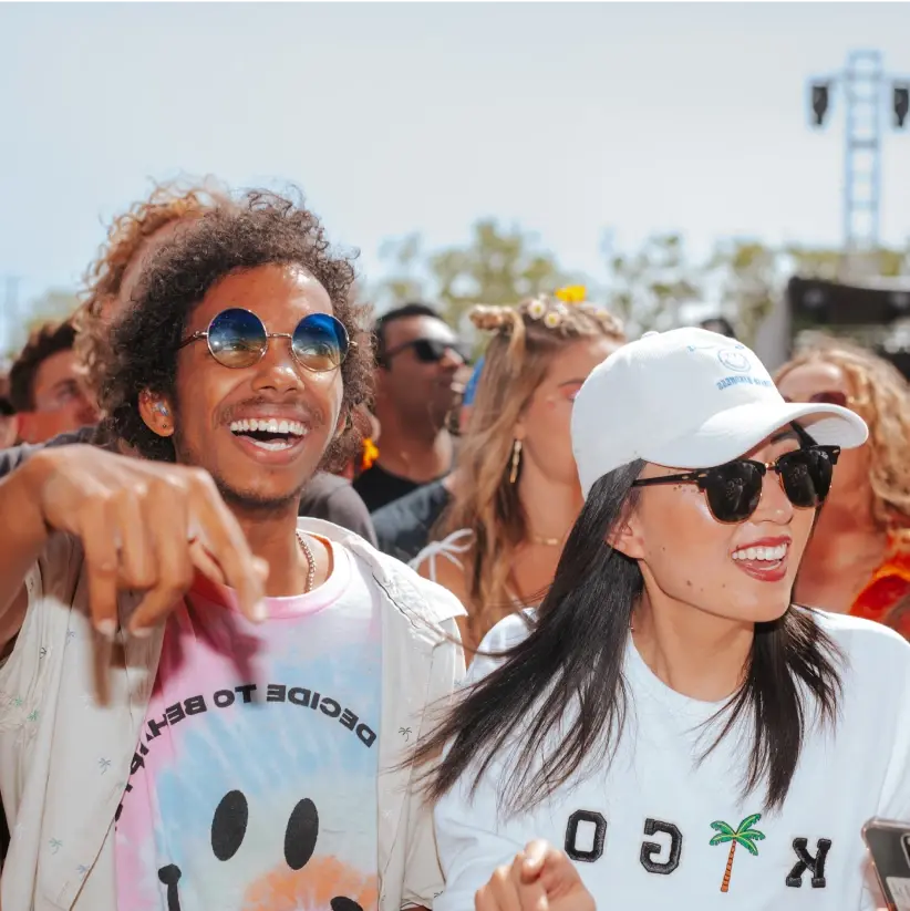 Couple at Bottle Rock, Napa Valley