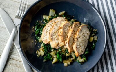 Mediterranean Inspired Chicken & Kale
