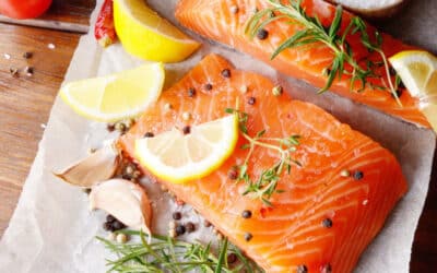 Salmon & Green Beans with Lemon