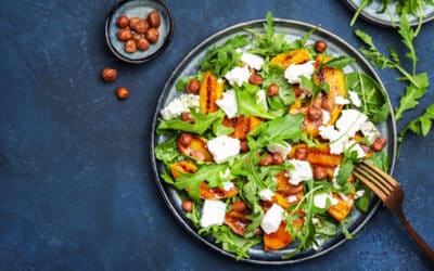 Recipe Feature: Grilled Peach and Arugula Salad