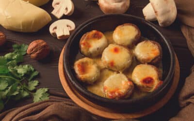 Recipe Feature: Artichoke and Spinach Stuffed Mushrooms
