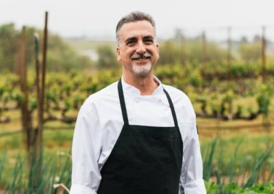 Executive Chef David Frakes at Lynmar Estate