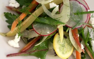 Spring Fattoush Salad