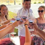 Group toss the wine