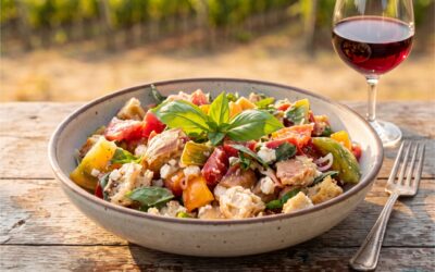 Wine Country Heirloom Tomato Panzanella