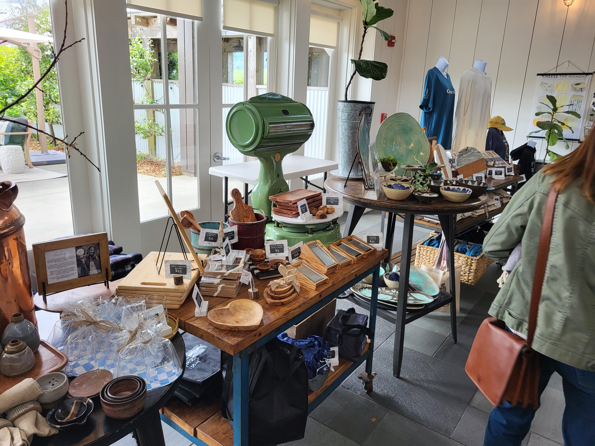 Wine country boutique featuring locally made gifts, artisan crafts, home décor, and specialty products.